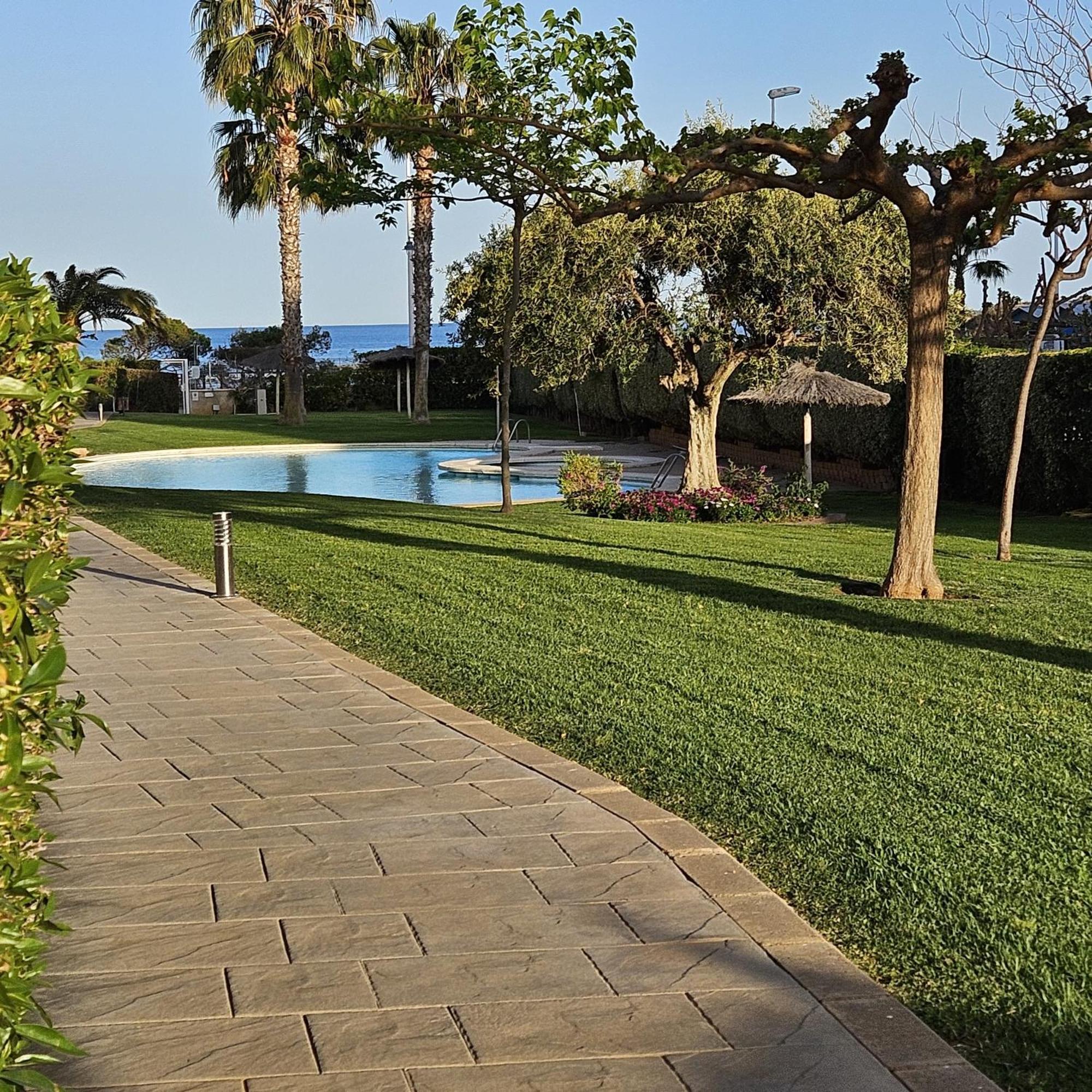 Apartamento Con Piscina En Una Preciosa Playa Alcossebre Buitenkant foto